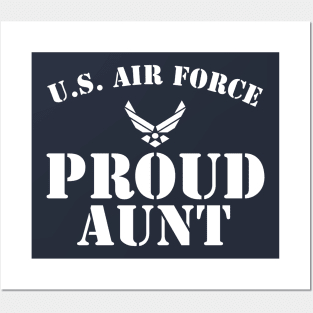 Best Gift for Army - Proud U.S. Air Force Aunt Posters and Art
